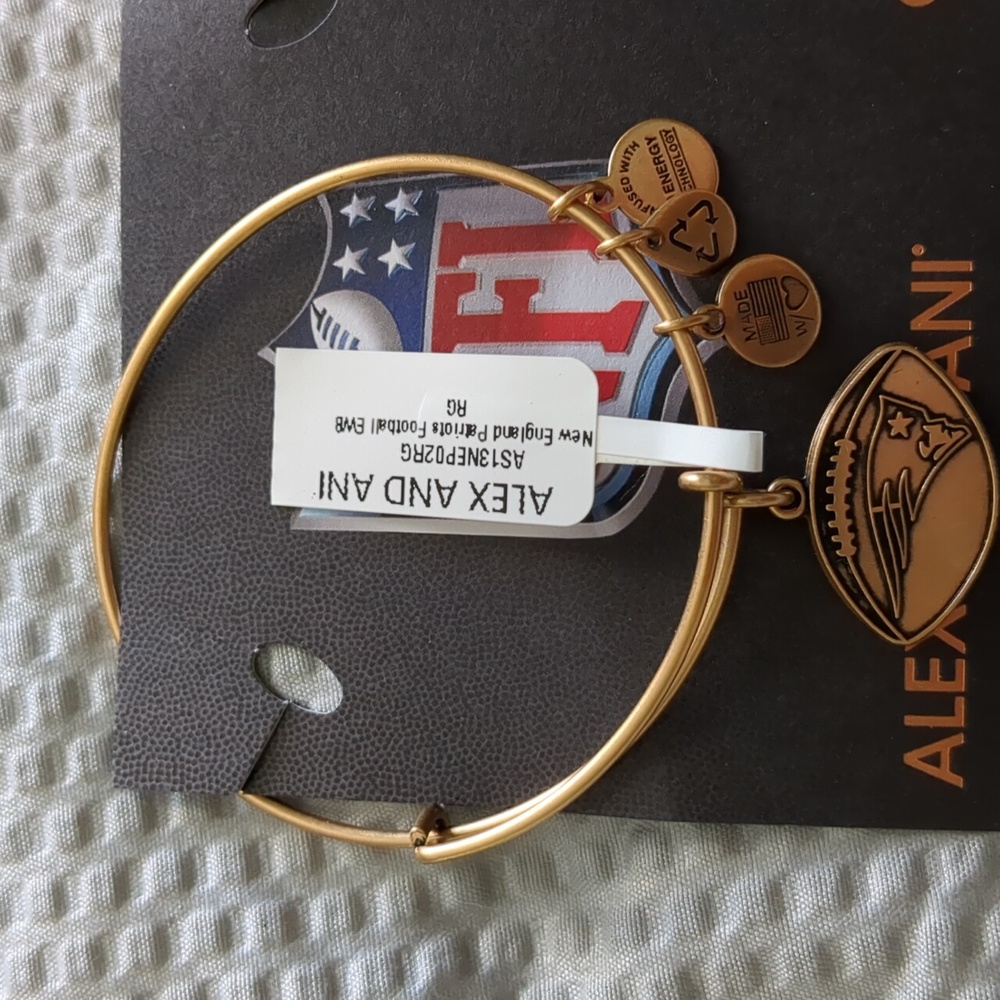 Alex and Ani Patriots Bracelet